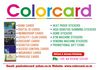 MAGNETIC SAFETY STRIPE CARDS from COLORCARD
